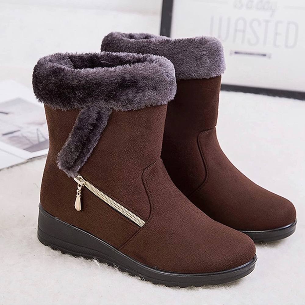 Under $ 0 Snow Boots Black Boots For Women Warm Boots Snow